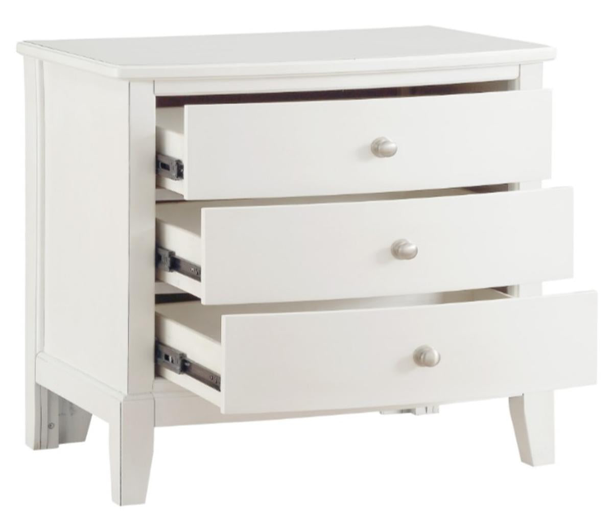 Homelegance Cotterill Nightstand in Antique White 1730WW-4 - Half Price Furniture