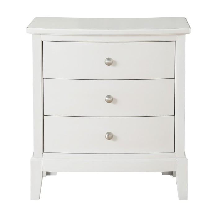 Homelegance Cotterill Nightstand in Antique White 1730WW-4 Half Price Furniture