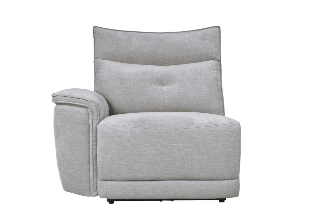 Homelegance Furniture Tesoro 6pc Sectional w/ Right Chaise in Mist Gray - Half Price Furniture