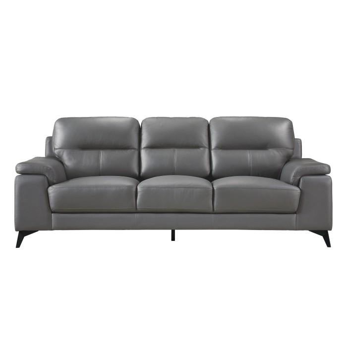 Homelegance Furniture Mischa Sofa in Dark Gray 9514DGY-3 Half Price Furniture