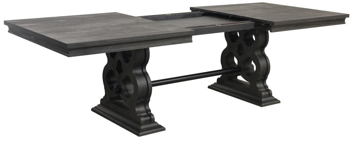 Homelegance Arasina Dining Table in Dark Pewter 5559N-96* - Dining Table - Half Price Furniture