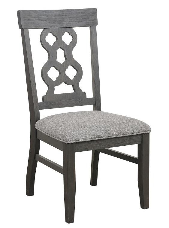 Homelegance Arasina Side Chair in Dark Pewter (Set of 2) - Half Price Furniture