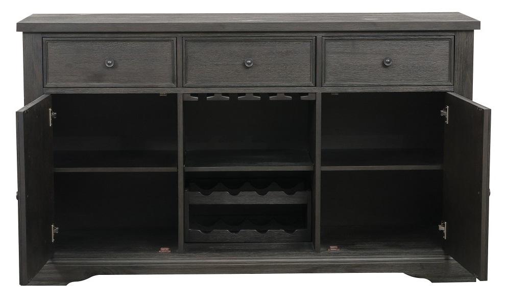 Homelegance Arasina Server in Dark Pewter 5559N-40 - Half Price Furniture