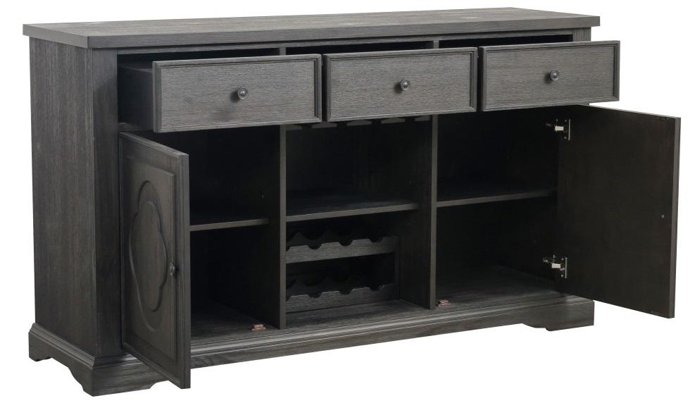 Homelegance Arasina Server in Dark Pewter 5559N-40 - Half Price Furniture