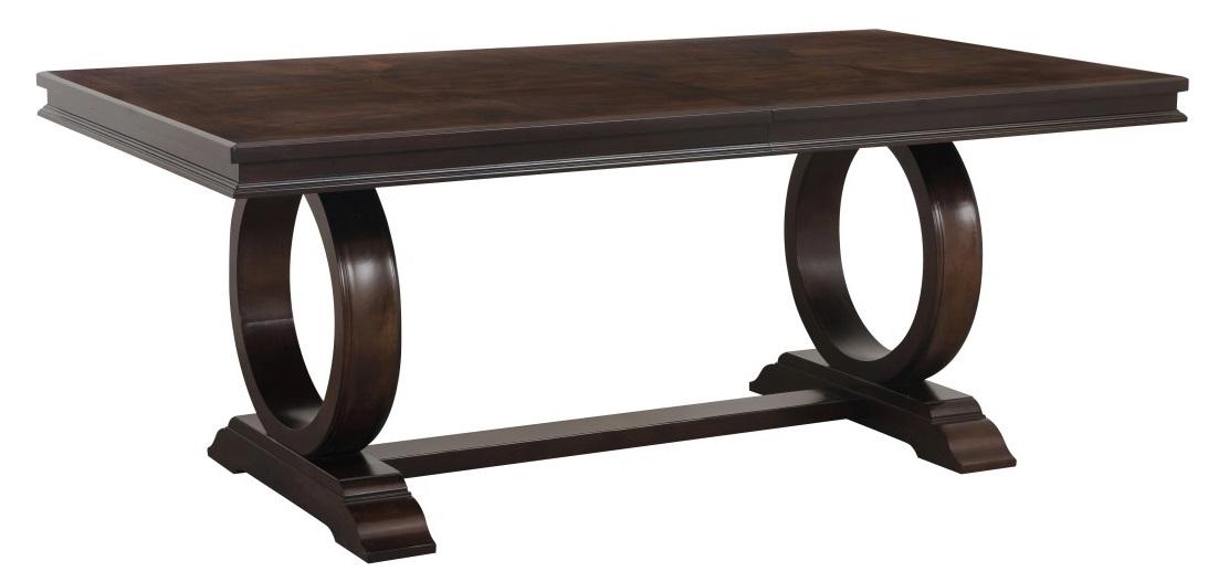 Homelegance Oratorio Dining Table in Dark Cherry 5562-96* - Dining Table - Half Price Furniture