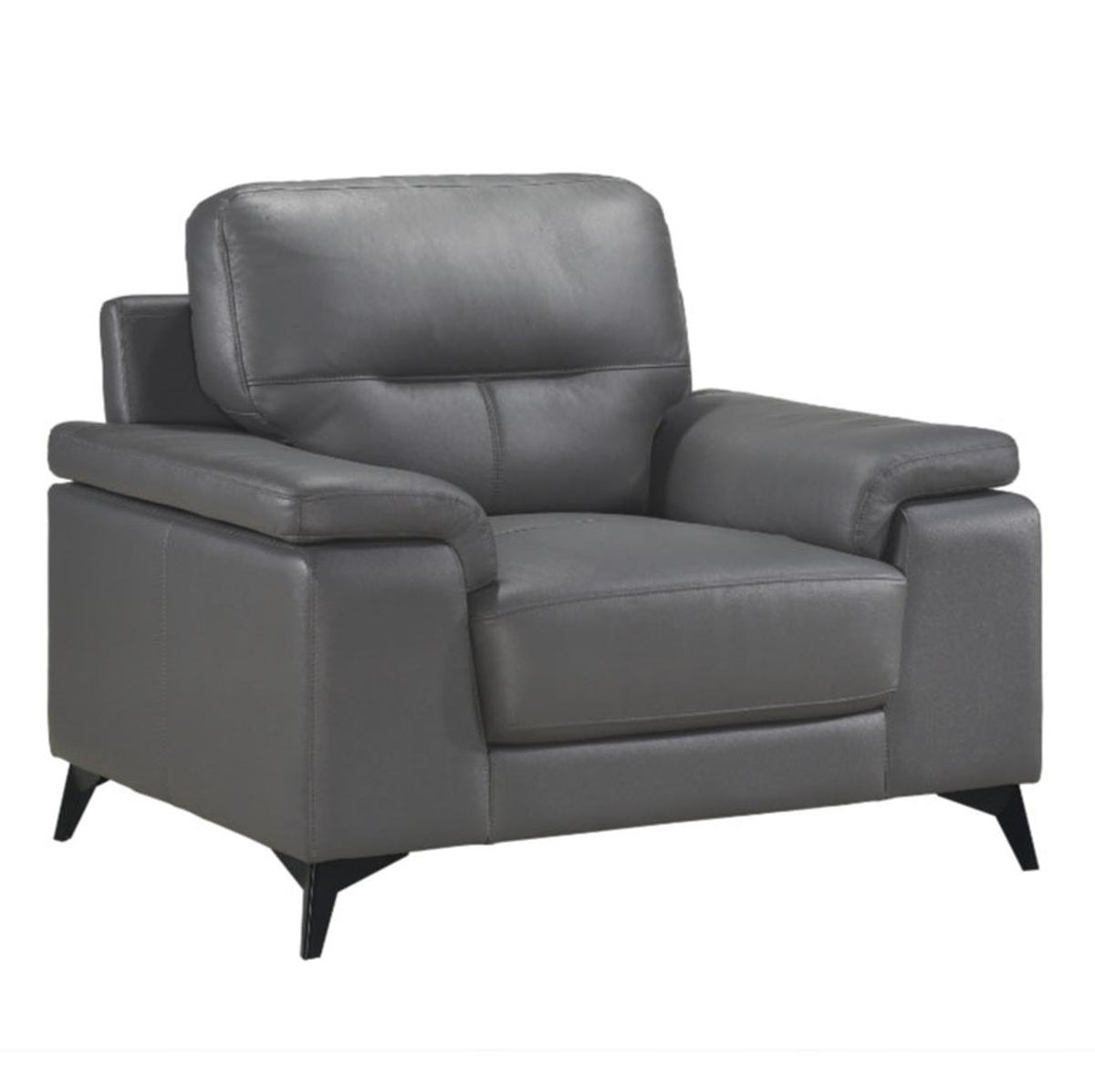 Homelegance Furniture Mischa Chair in Dark Gray 9514DGY-1 - Half Price Furniture