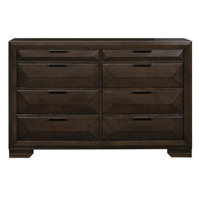 Homelegance Chesky Dresser in Warm Espresso 1753-5 Half Price Furniture