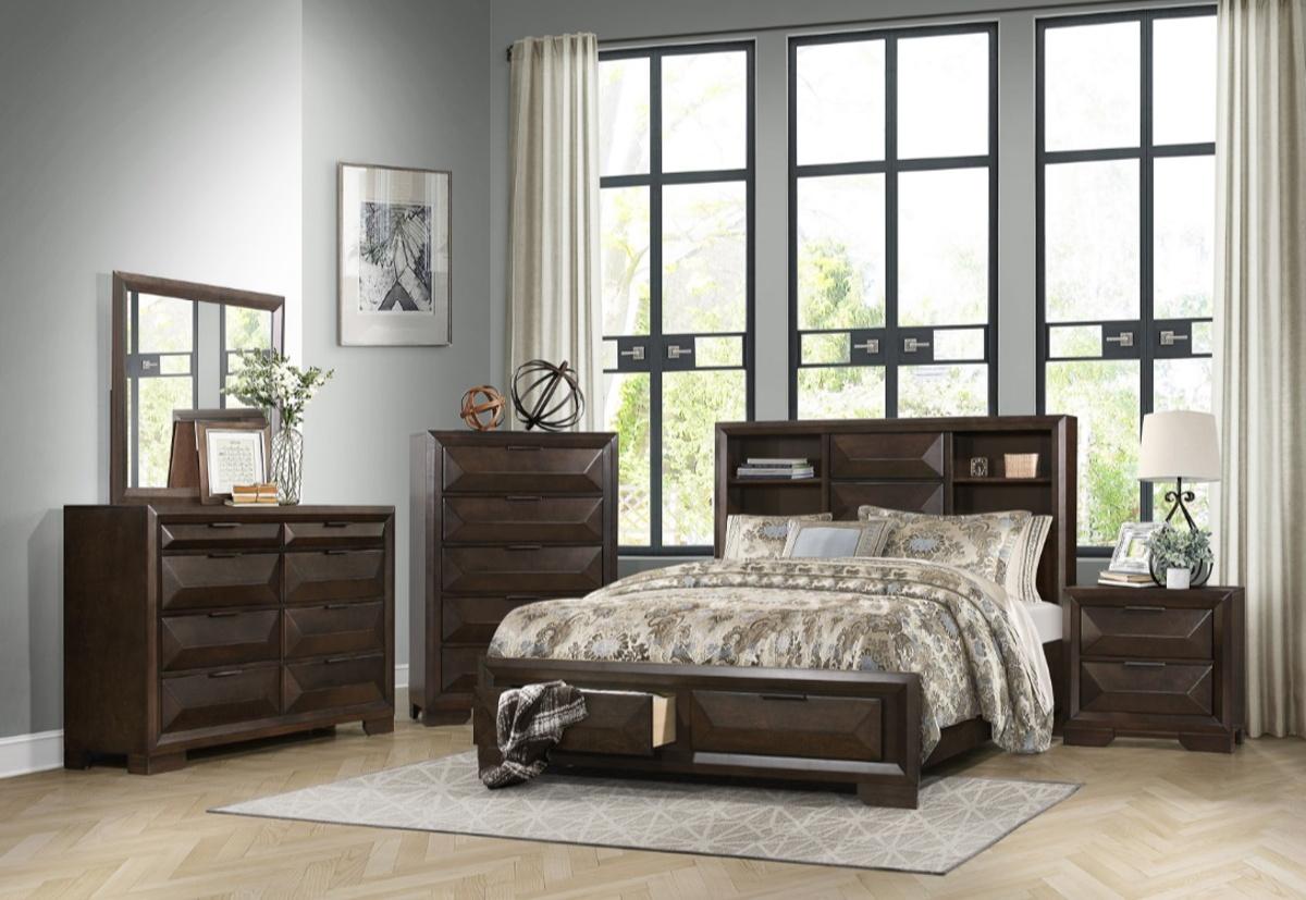 Homelegance Chesky Chest in Warm Espresso 1753-9 - Half Price Furniture