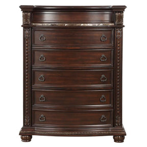 Homelegance Cavalier Chest in Dark Cherry 1757-9 Half Price Furniture