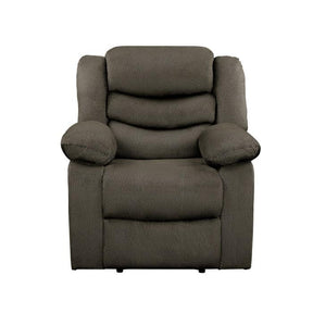 Homelegance Furniture Discus Double Reclining Chair in Brown 9526BR-1 Half Price Furniture