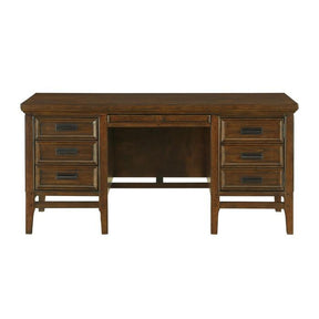 Homelegance Frazier Executive Desk in Brown Cherry 1649-17 Half Price Furniture