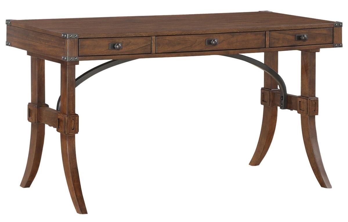 Homelegance Frazier Writing Desk in Brown Cherry 1649-16 - Half Price Furniture