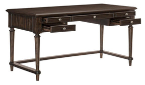 Homelegance Cardano Writing Desk w/ 3 Working Drawers in Charcoal 1689-16 - Half Price Furniture