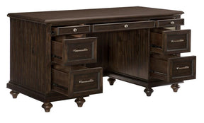 Homelegance Cardano Executive Desk in Charcoal 1689-17 - Half Price Furniture