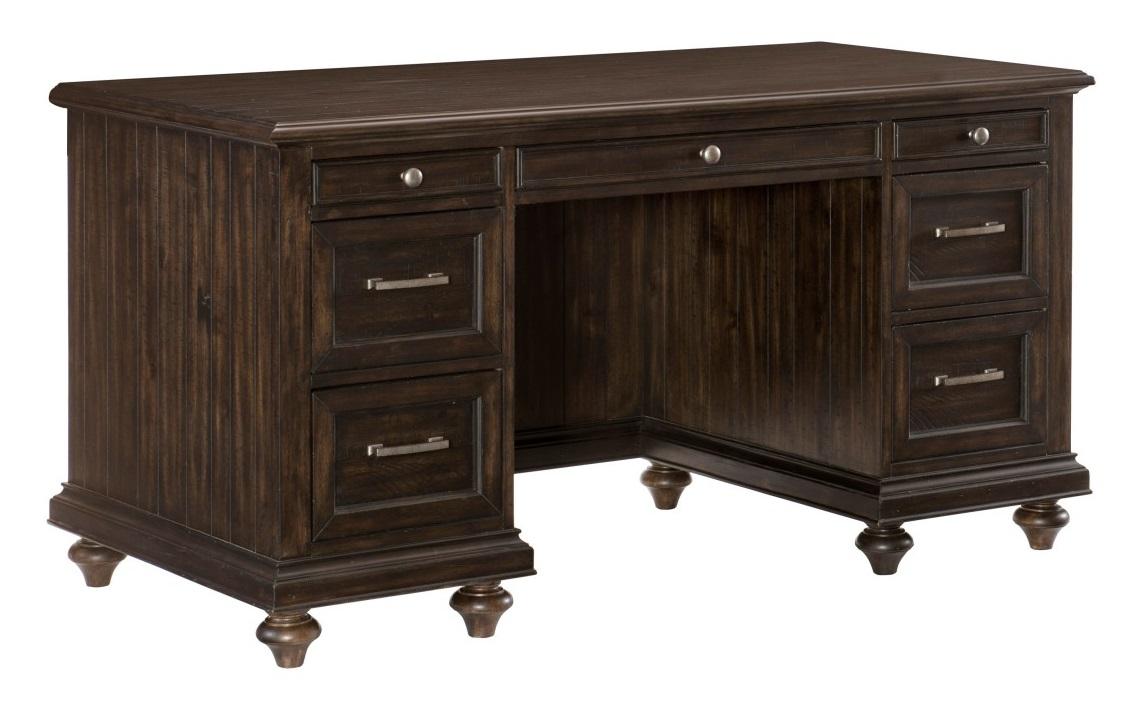 Homelegance Cardano Executive Desk in Charcoal 1689-17 - Half Price Furniture