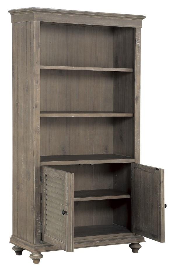 Homelegance Cardano Bookcase in Brown 1689BR-18 - Bookcase - Half Price Furniture