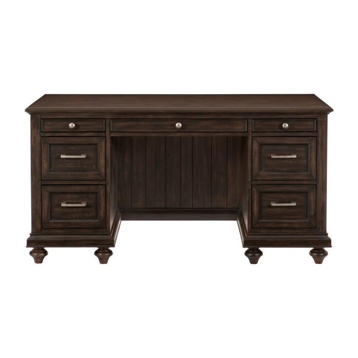 Homelegance Cardano Executive Desk in Charcoal 1689-17 Half Price Furniture