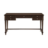 Homelegance Cardano Writing Desk w/ 3 Working Drawers in Charcoal 1689-16 Half Price Furniture