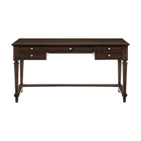 Homelegance Cardano Writing Desk w/ 3 Working Drawers in Charcoal 1689-16 Half Price Furniture