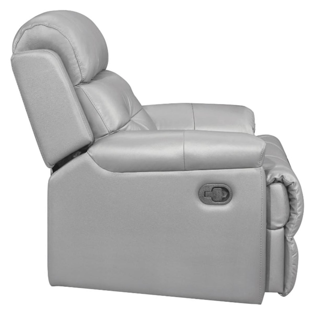 Homelegance Furniture Lambent Double Reclining Chair in Silver Gray - Recliner - Half Price Furniture