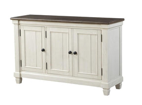 Homelegance Granby Server in White & Brown 5627NW-40 - Half Price Furniture