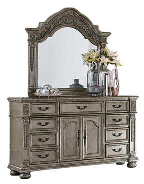 Homelegance Catalonia Dresser in Platinum Gold 1824PG-5 - Half Price Furniture