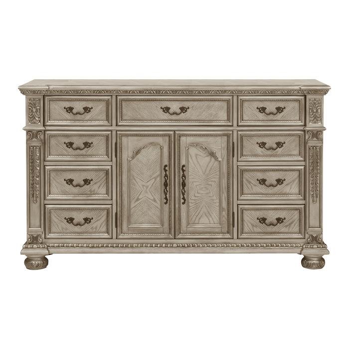 Homelegance Catalonia Dresser in Platinum Gold 1824PG-5 Half Price Furniture