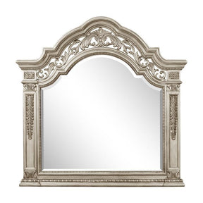 Homelegance Catalonia Mirror in Platinum Gold 1824PG-6 Half Price Furniture