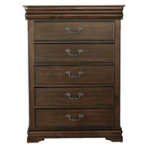 Homelegance Mont Belvieu Chest in Dark Cherry 1869-9 Half Price Furniture