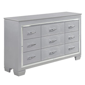 Homelegance Allura Dresser in Silver 1916-5 - Half Price Furniture