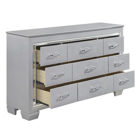 Homelegance Allura Dresser in Silver 1916-5 - Half Price Furniture