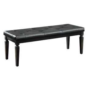 Homelegance Allura Bed Bench in Black 1916BK-FBH Half Price Furniture