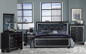 Homelegance Allura Chest in Black 1916BK-9 - Chest - Half Price Furniture