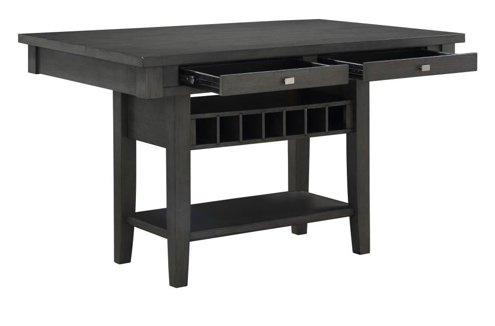 Homelegance Baresford Counter Height Table in Gray 5674-36* - Table - Half Price Furniture