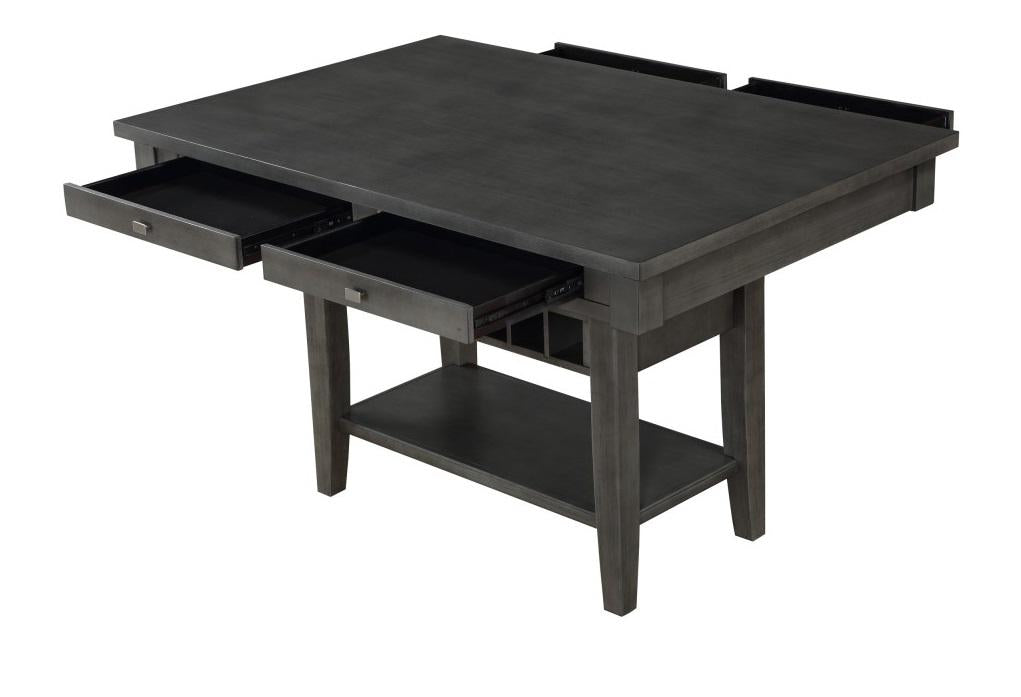 Homelegance Baresford Counter Height Table in Gray 5674-36* - Half Price Furniture