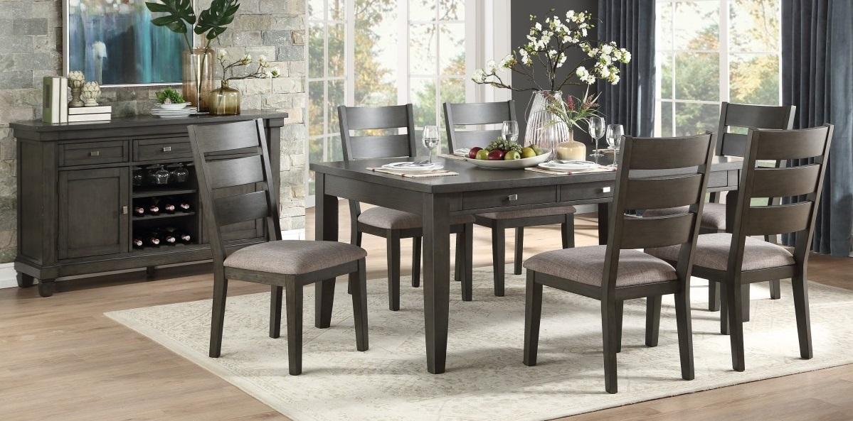 Homelegance Baresford Dining Table in Gray 5674-72 - Half Price Furniture