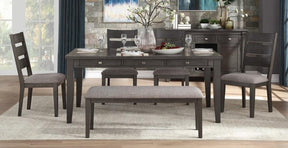 Homelegance Baresford Bench in Gray 5674-13 - Half Price Furniture