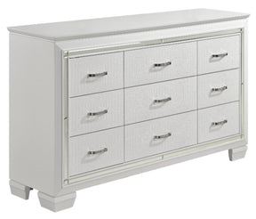 Homelegance Allura Dresser in White 1916W-5 - Half Price Furniture