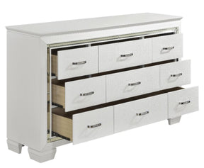 Homelegance Allura Dresser in White 1916W-5 - Half Price Furniture