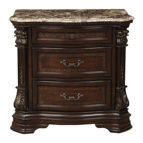 Homelegance Antoinetta Nightstand in Warm Cherry 1919-4 Half Price Furniture