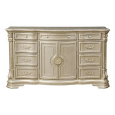 Homelegance Antoinetta Dresser in Champagne Wood 1919NC-5 Half Price Furniture