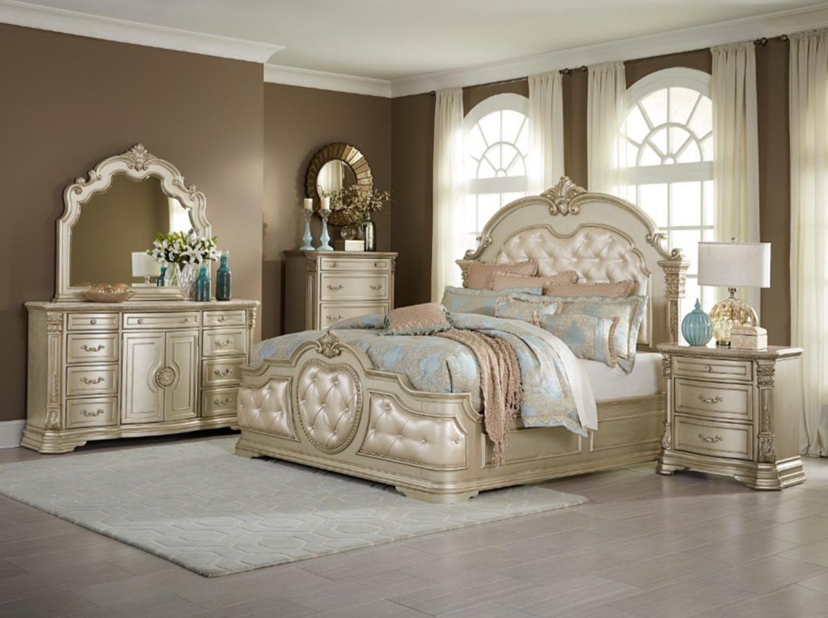 Homelegance Antoinetta Chest in Champagne Wood 1919NC-9 - Half Price Furniture