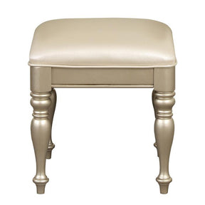 Homelegance Antoinetta Vanity Stool in Champagne Wood 1919NC-14 Half Price Furniture