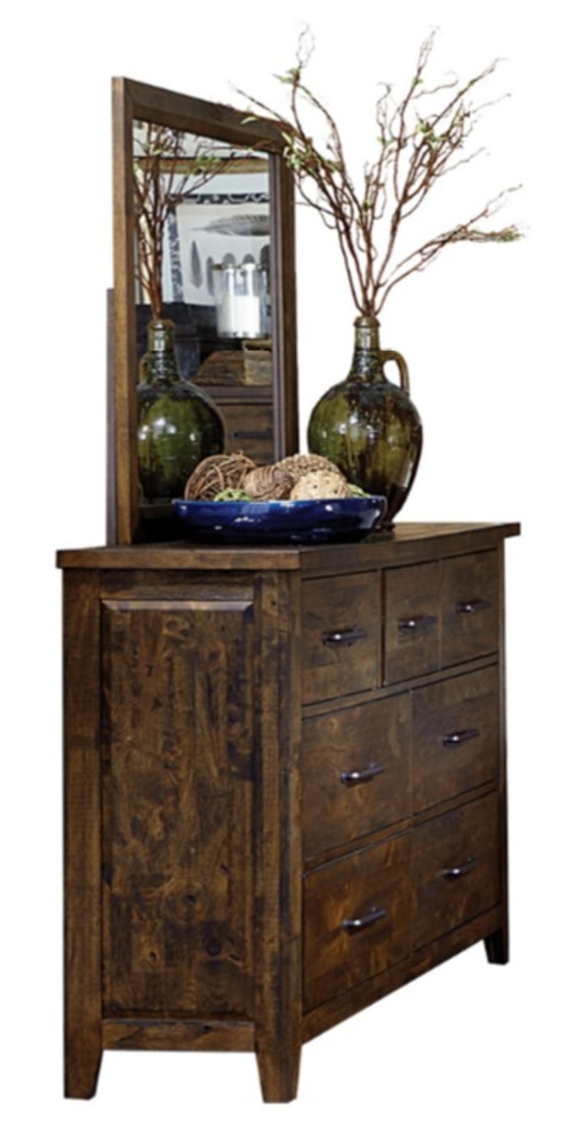 Homelegance Jerrick Dresser in Burnished Brown 1957-5 - Dresser - Half Price Furniture