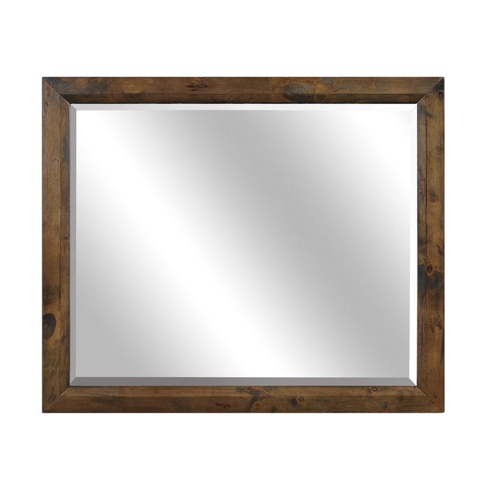 Homelegance Jerrick Mirror in Burnished Brown 1957-6 Half Price Furniture