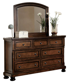 Homelegance Cumberland Dresser in Brown Cherry 2159-5 - Dresser - Half Price Furniture