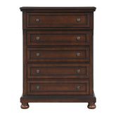 Homelegance Cumberland Chest in Brown Cherry 2159-9 Half Price Furniture