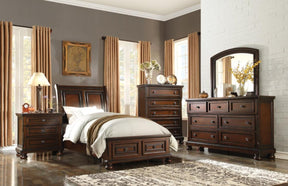 Homelegance Cumberland Chest in Brown Cherry 2159-9 - Half Price Furniture