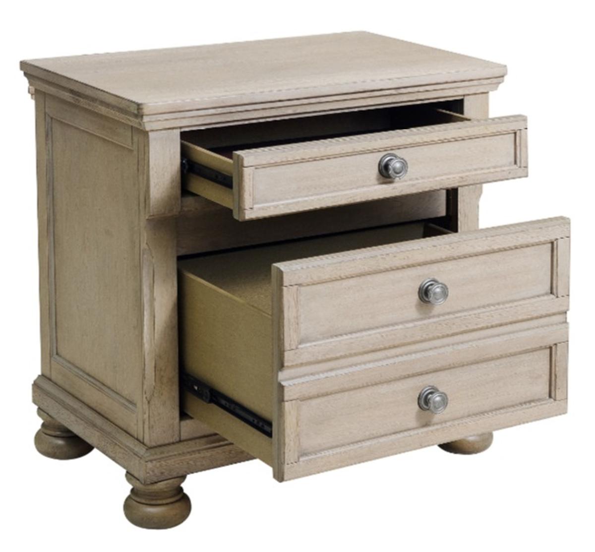 Homelegance Bethel Nightstand in Gray 2259GY-4 - Half Price Furniture