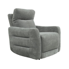 Homelegance Furniture Edition Power Lay Flat Reclining Chair in Dove Grey 9804DV-1PWH - Half Price Furniture